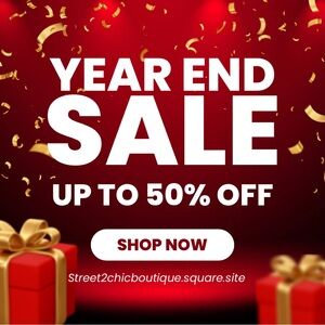 Year End Sale - Up to 50% Off